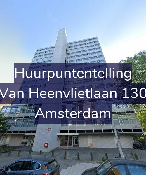 Foto gevel Huurpuntentelling voor Van Heenvlietlaan 130, Amsterdam