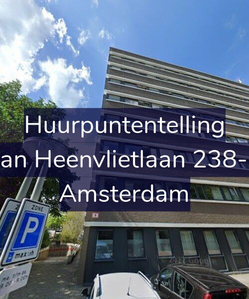 Foto gevel Huurpuntentelling voor Van Heenvlietlaan 238-N, Amsterdam