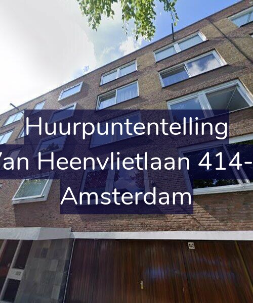 Foto gevel Huurpuntentelling voor Van Heenvlietlaan 414-1, Amsterdam