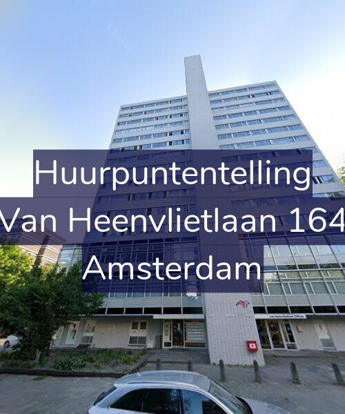 Foto gevel Huurpuntentelling voor Van Heenvlietlaan 164, Amsterdam