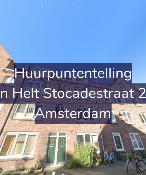 Foto gevel Huurpuntentelling voor Van Helt Stocadestraat 2-H, Amsterdam