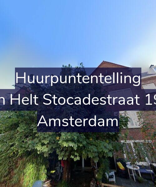 Foto gevel Huurpuntentelling voor Van Helt Stocadestraat 19-2, Amsterdam