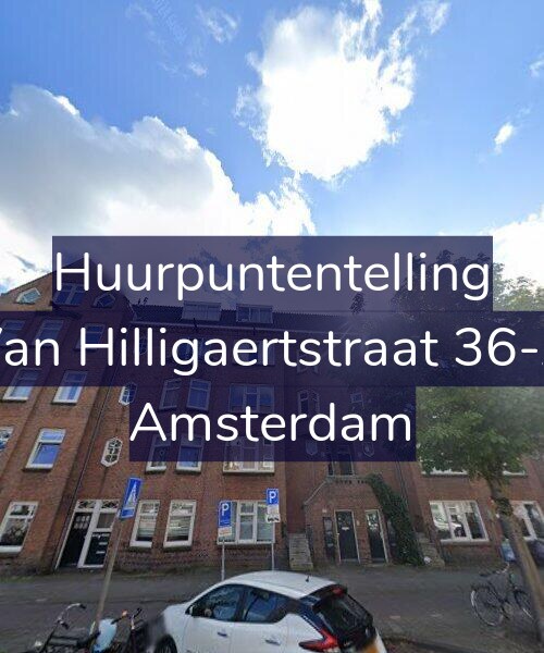 Foto gevel Huurpuntentelling voor Van Hilligaertstraat 36-A, Amsterdam