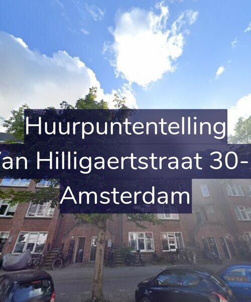 Foto gevel Huurpuntentelling voor Van Hilligaertstraat 30-A, Amsterdam