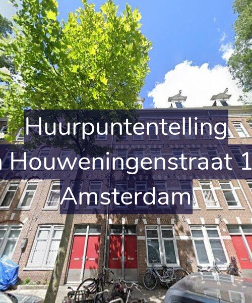 Foto gevel Huurpuntentelling voor Van Houweningenstraat 16-1, Amsterdam