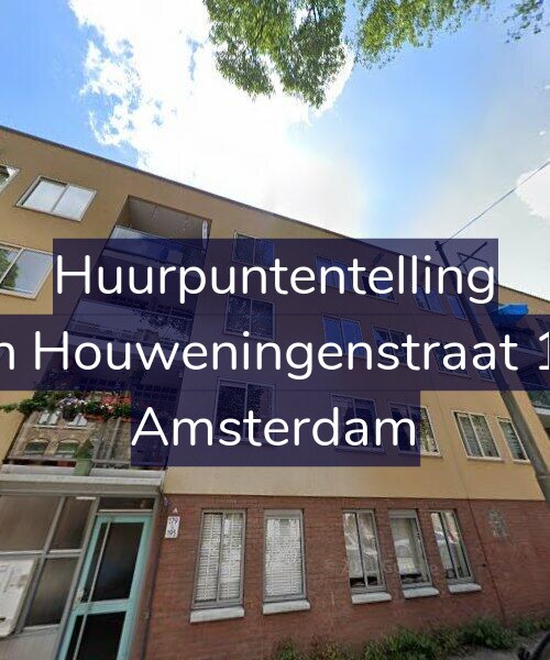 Foto gevel Huurpuntentelling voor Van Houweningenstraat 183, Amsterdam