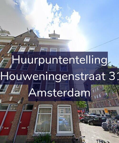 Foto gevel Huurpuntentelling voor Van Houweningenstraat 31-A1, Amsterdam