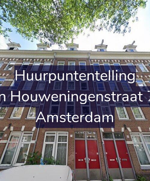 Foto gevel Huurpuntentelling voor Van Houweningenstraat 7-1, Amsterdam