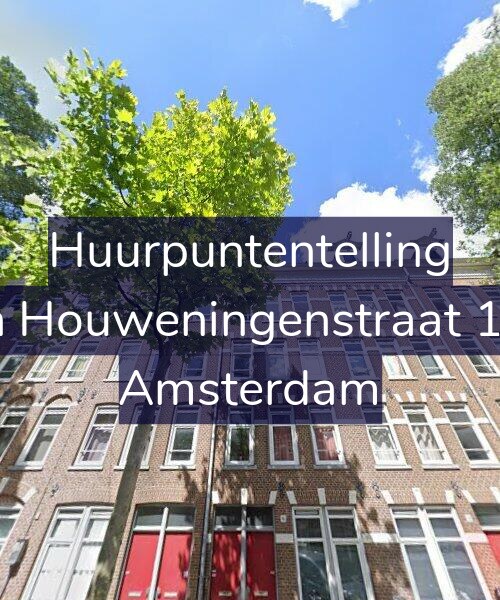 Foto gevel Huurpuntentelling voor Van Houweningenstraat 16-2, Amsterdam