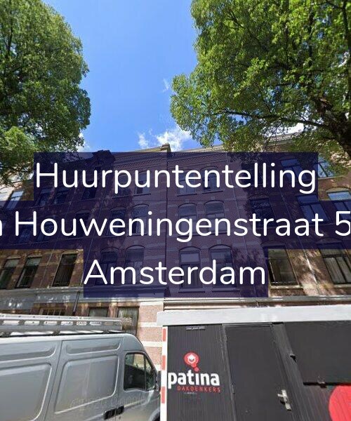 Foto gevel Huurpuntentelling voor Van Houweningenstraat 58-1, Amsterdam