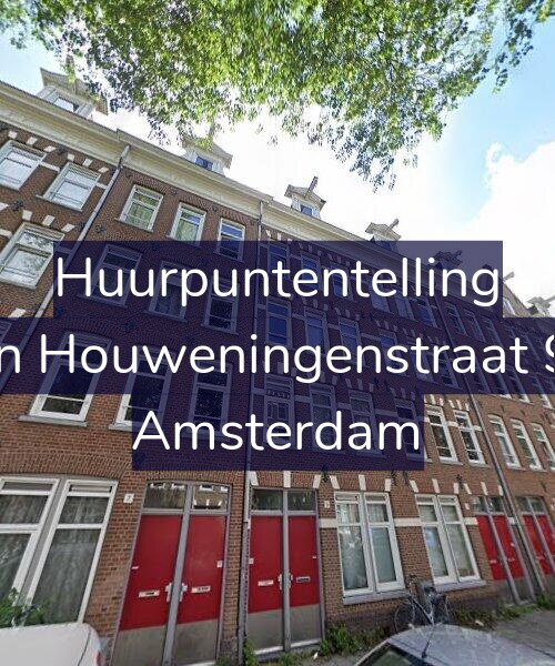 Foto gevel Huurpuntentelling voor Van Houweningenstraat 9-1, Amsterdam