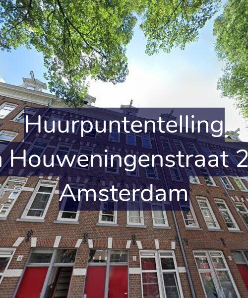 Foto gevel Huurpuntentelling voor Van Houweningenstraat 21-2, Amsterdam
