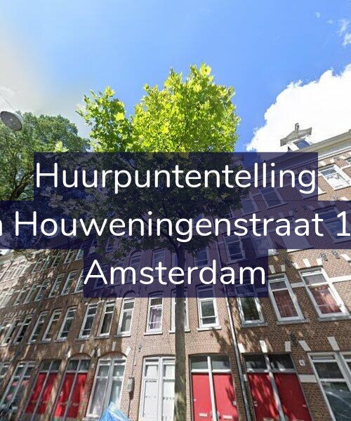 Foto gevel Huurpuntentelling voor Van Houweningenstraat 18-2, Amsterdam