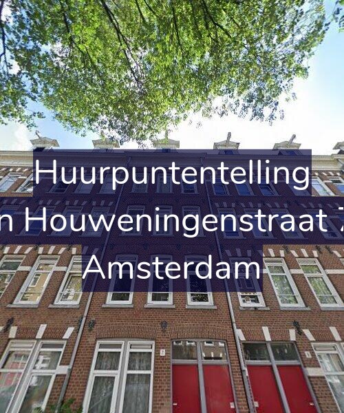 Foto gevel Huurpuntentelling voor Van Houweningenstraat 7-3, Amsterdam