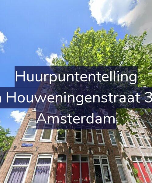 Foto gevel Huurpuntentelling voor Van Houweningenstraat 36-2, Amsterdam