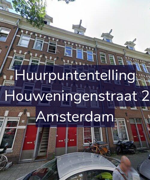 Foto gevel Huurpuntentelling voor Van Houweningenstraat 21-H, Amsterdam
