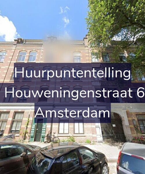 Foto gevel Huurpuntentelling voor Van Houweningenstraat 64-H, Amsterdam