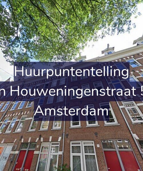 Foto gevel Huurpuntentelling voor Van Houweningenstraat 5-2, Amsterdam