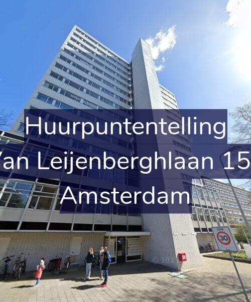 Foto gevel Huurpuntentelling voor Van Leijenberghlaan 157, Amsterdam