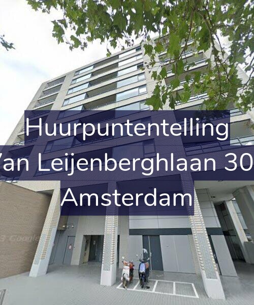 Foto gevel Huurpuntentelling voor Van Leijenberghlaan 300, Amsterdam