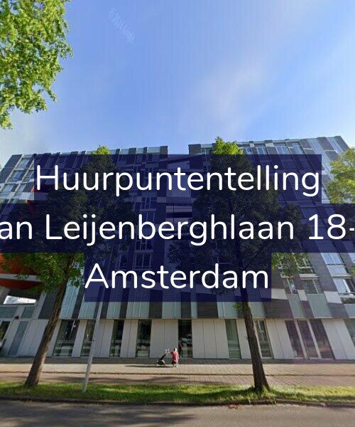 Foto gevel Huurpuntentelling voor Van Leijenberghlaan 18-X, Amsterdam