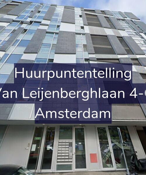 Foto gevel Huurpuntentelling voor Van Leijenberghlaan 4-G, Amsterdam