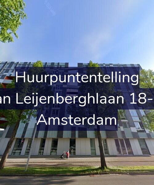 Foto gevel Huurpuntentelling voor Van Leijenberghlaan 18-W, Amsterdam