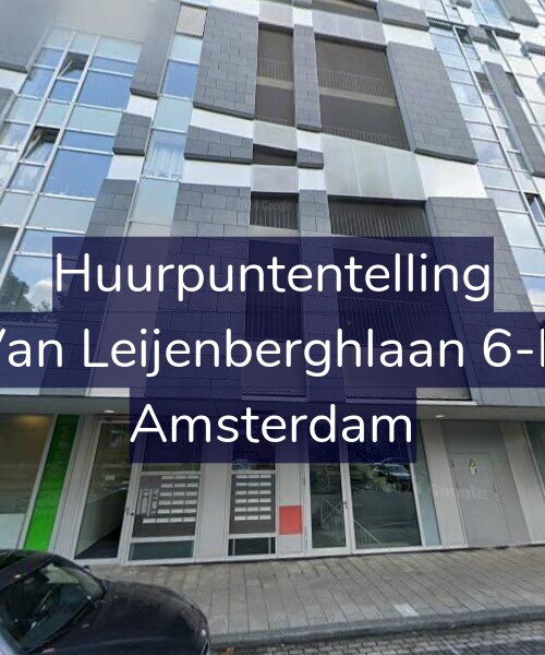 Foto gevel Huurpuntentelling voor Van Leijenberghlaan 6-H, Amsterdam