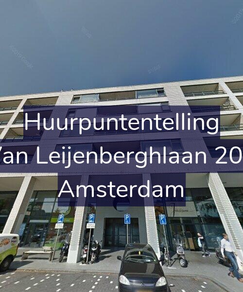 Foto gevel Huurpuntentelling voor Van Leijenberghlaan 202, Amsterdam