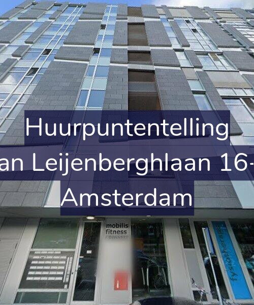 Foto gevel Huurpuntentelling voor Van Leijenberghlaan 16-K, Amsterdam