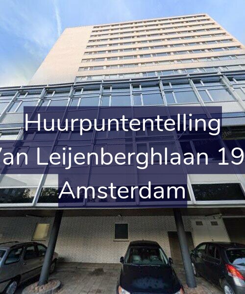Foto gevel Huurpuntentelling voor Van Leijenberghlaan 193, Amsterdam
