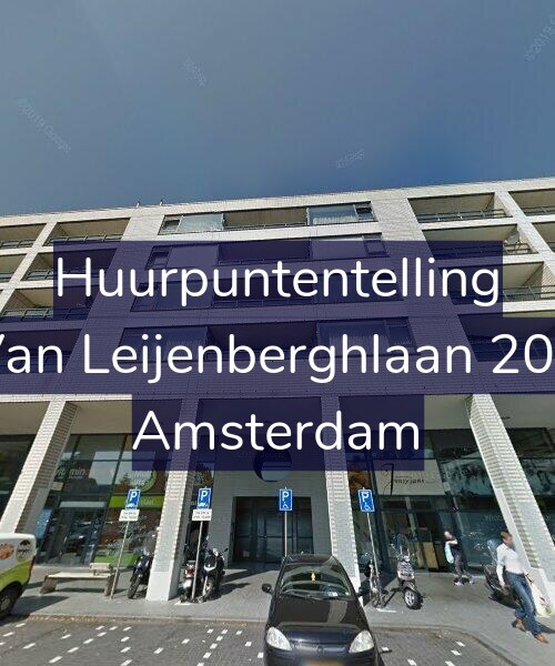 Foto gevel Huurpuntentelling voor Van Leijenberghlaan 206, Amsterdam