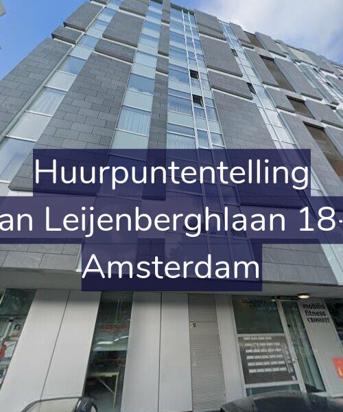 Foto gevel Huurpuntentelling voor Van Leijenberghlaan 18-F, Amsterdam