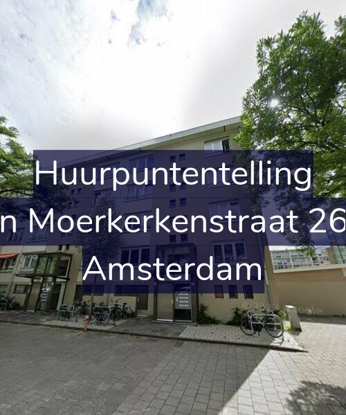 Foto gevel Huurpuntentelling voor Van Moerkerkenstraat 26-H, Amsterdam