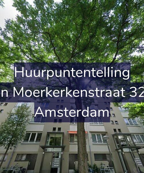 Foto gevel Huurpuntentelling voor Van Moerkerkenstraat 32-3, Amsterdam
