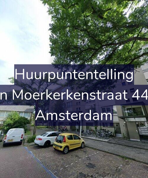 Foto gevel Huurpuntentelling voor Van Moerkerkenstraat 44-H, Amsterdam