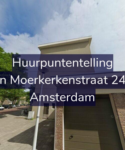 Foto gevel Huurpuntentelling voor Van Moerkerkenstraat 24-H, Amsterdam