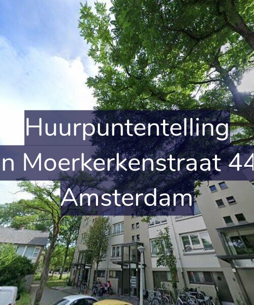 Foto gevel Huurpuntentelling voor Van Moerkerkenstraat 44-2, Amsterdam
