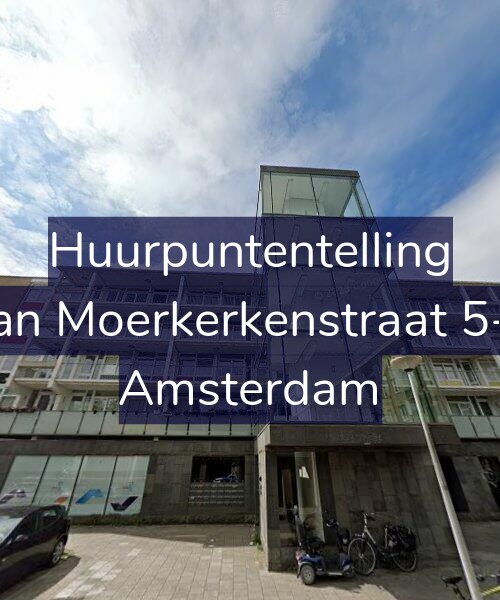 Foto gevel Huurpuntentelling voor Van Moerkerkenstraat 5-D, Amsterdam