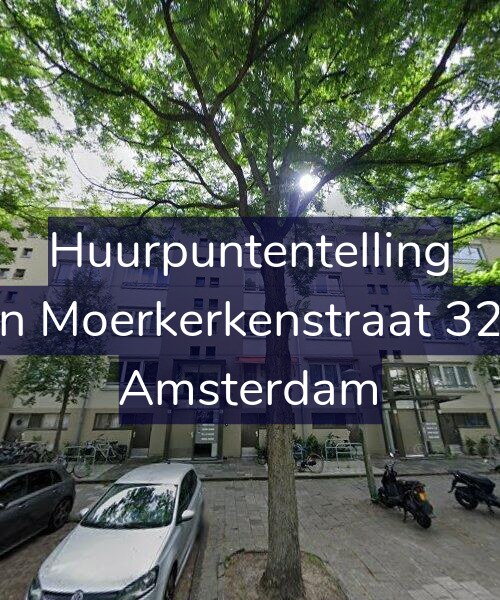 Foto gevel Huurpuntentelling voor Van Moerkerkenstraat 32-H, Amsterdam