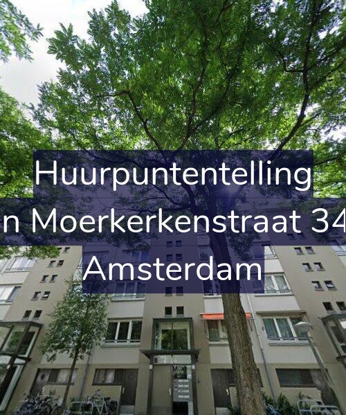 Foto gevel Huurpuntentelling voor Van Moerkerkenstraat 34-2, Amsterdam