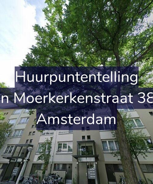Foto gevel Huurpuntentelling voor Van Moerkerkenstraat 38-3, Amsterdam
