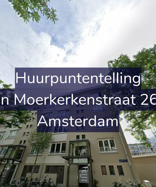 Foto gevel Huurpuntentelling voor Van Moerkerkenstraat 26-2, Amsterdam