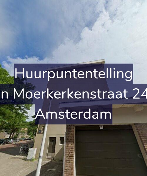 Foto gevel Huurpuntentelling voor Van Moerkerkenstraat 24-1, Amsterdam