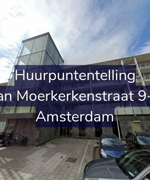Foto gevel Huurpuntentelling voor Van Moerkerkenstraat 9-H, Amsterdam