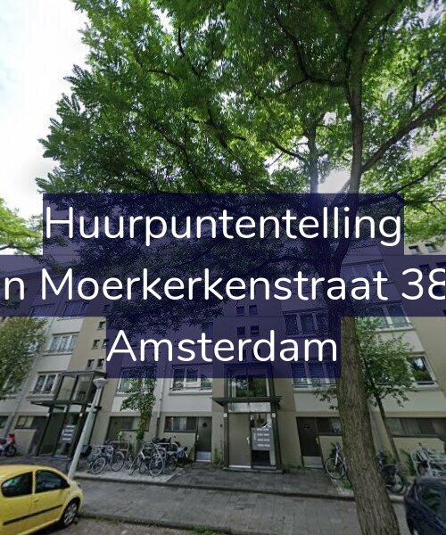 Foto gevel Huurpuntentelling voor Van Moerkerkenstraat 38-1, Amsterdam