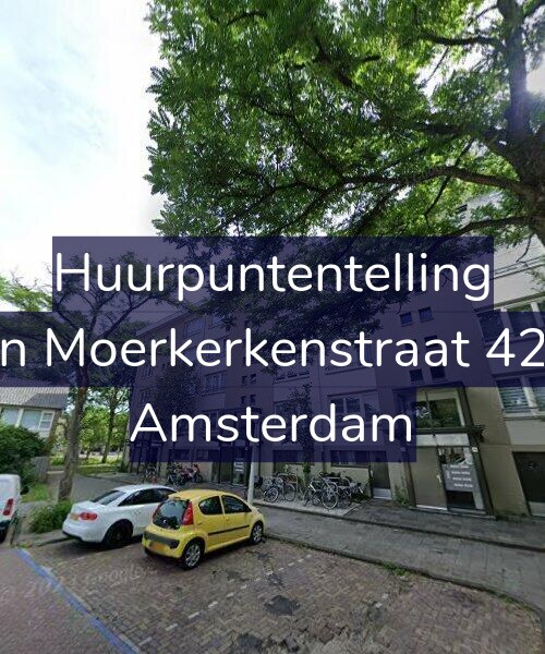 Foto gevel Huurpuntentelling voor Van Moerkerkenstraat 42-H, Amsterdam