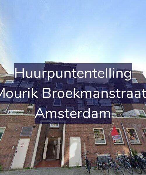 Foto gevel Huurpuntentelling voor Van Mourik Broekmanstraat 12-1, Amsterdam
