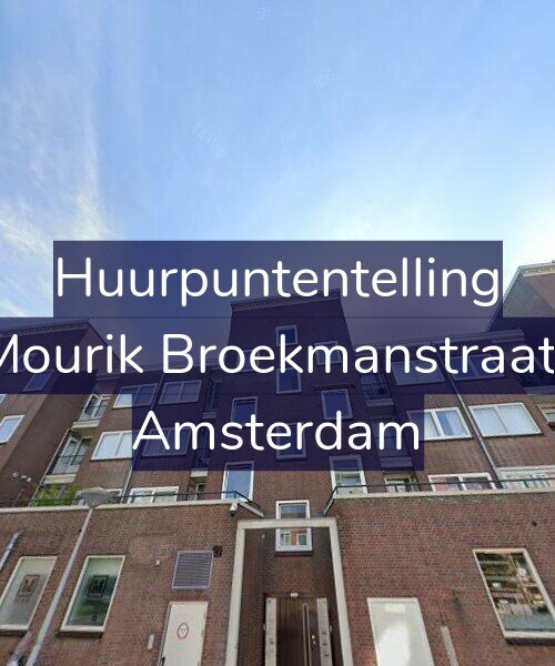 Foto gevel Huurpuntentelling voor Van Mourik Broekmanstraat 14-3, Amsterdam