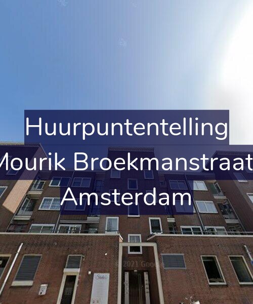Foto gevel Huurpuntentelling voor Van Mourik Broekmanstraat 18-2, Amsterdam